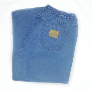 Haband Casual Joe Blue Jeans with stretch waist